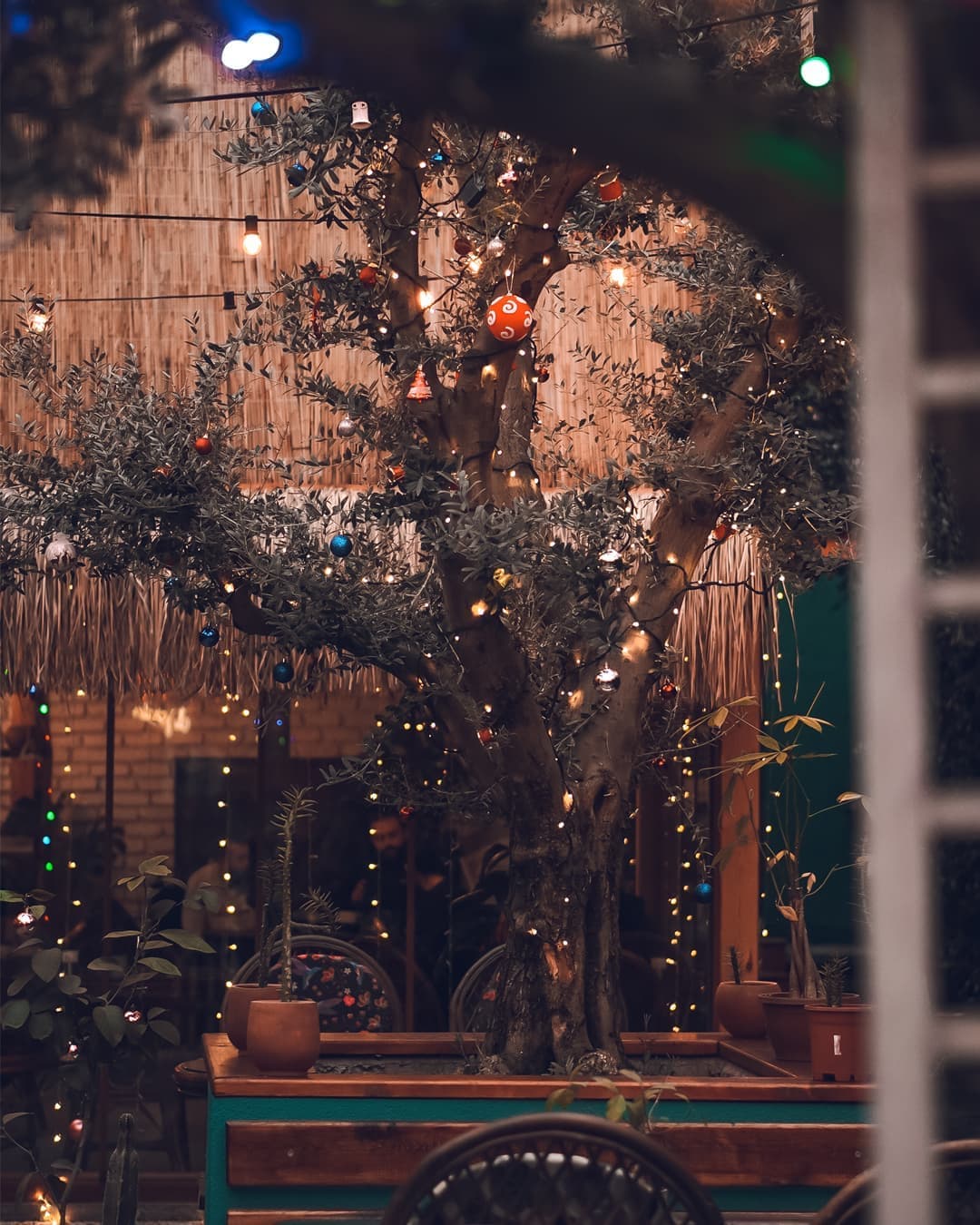 Bahçe gece aydınlatması, peri ışıkları